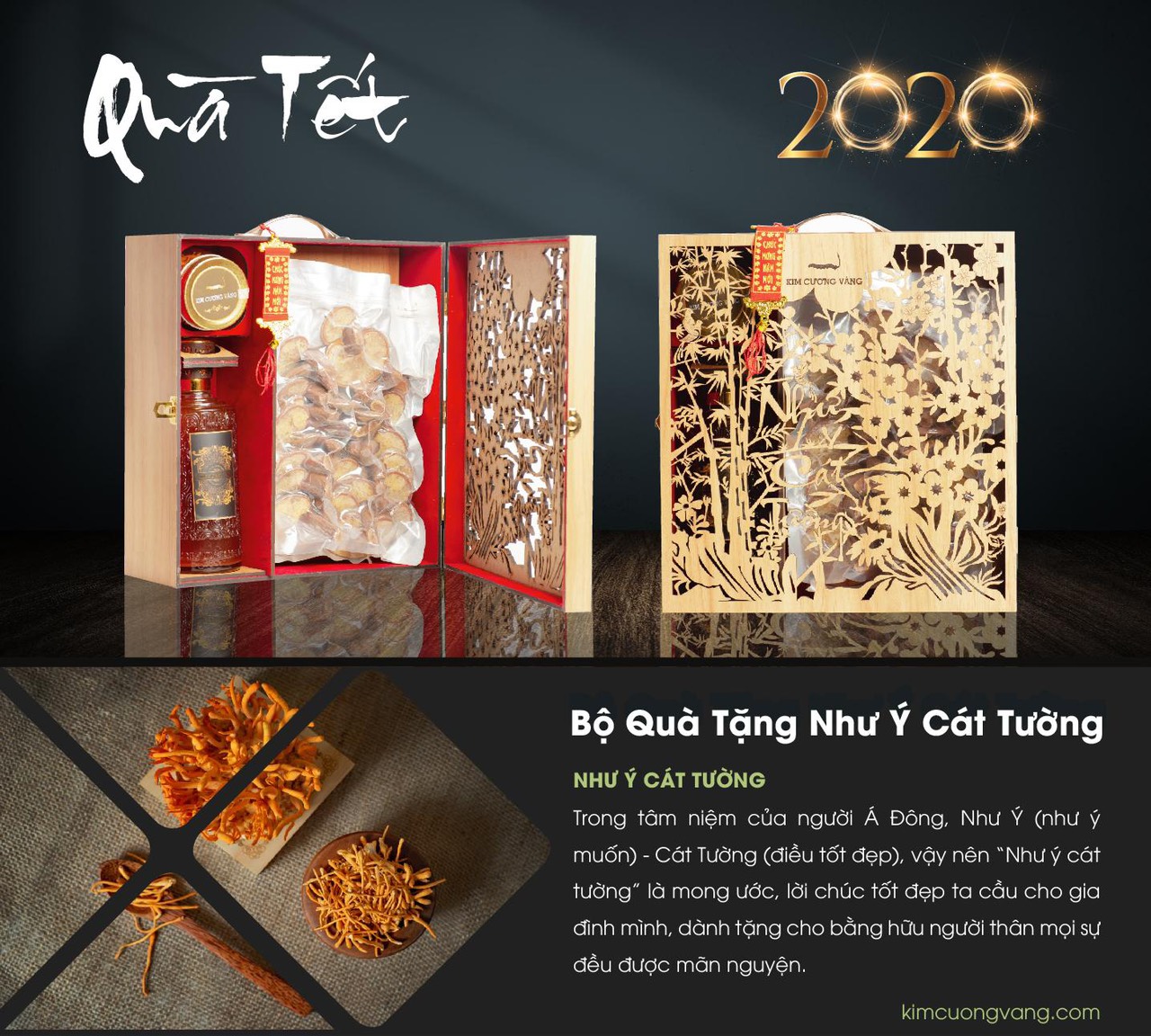 Bộ quà tết như ý cát tường 2020