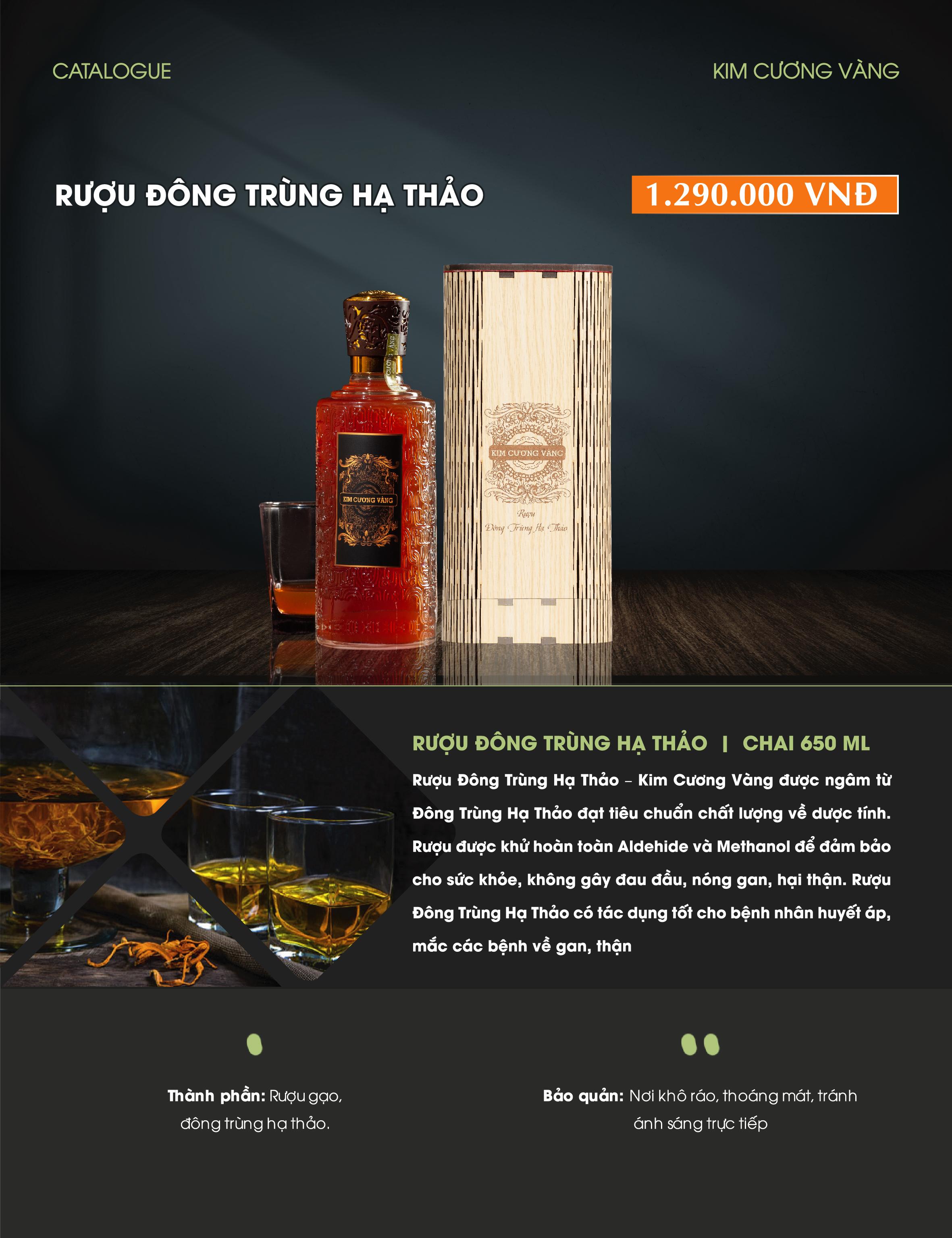 rược đông trùng hạ thảo loại 750ml