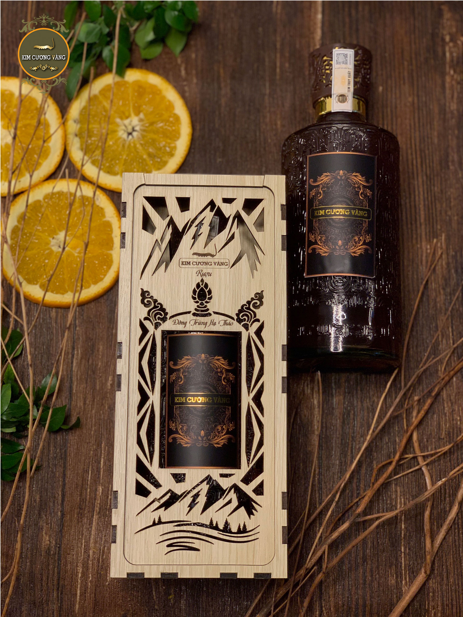 rượu đông trung hạ thảo 